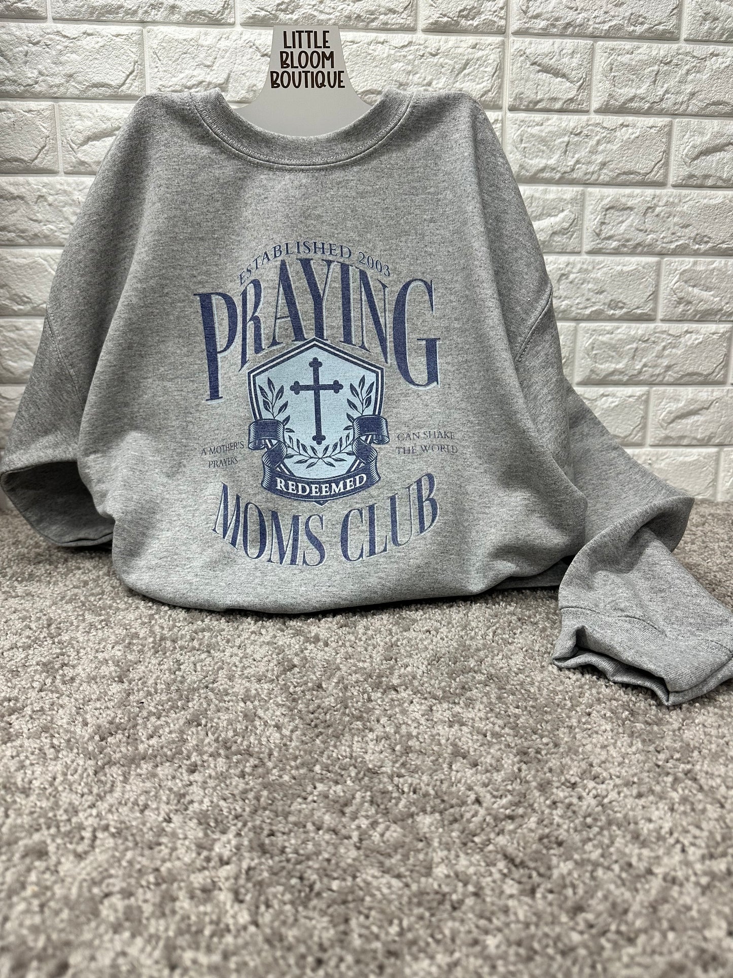 Praying Mom’s Club Graphic Crewneck