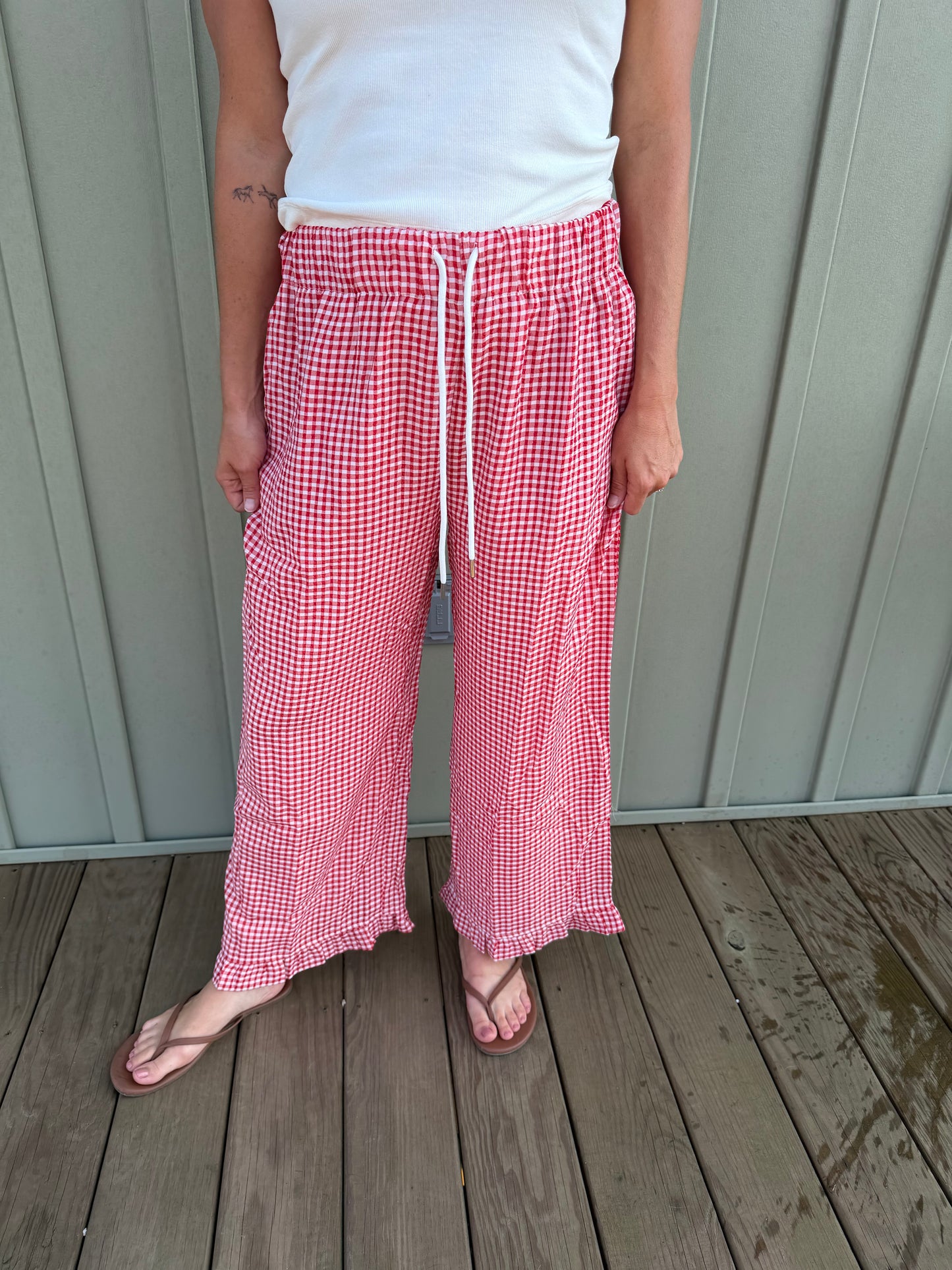 Varsity Checkered pants