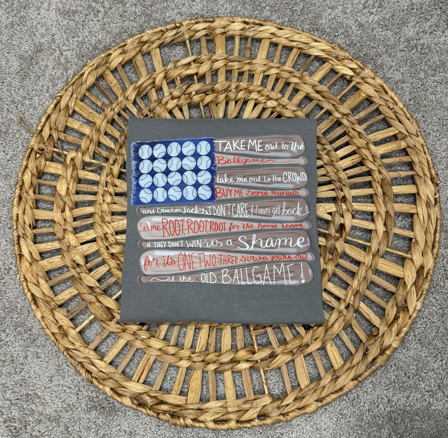 Baseball Flag Graphic Tee