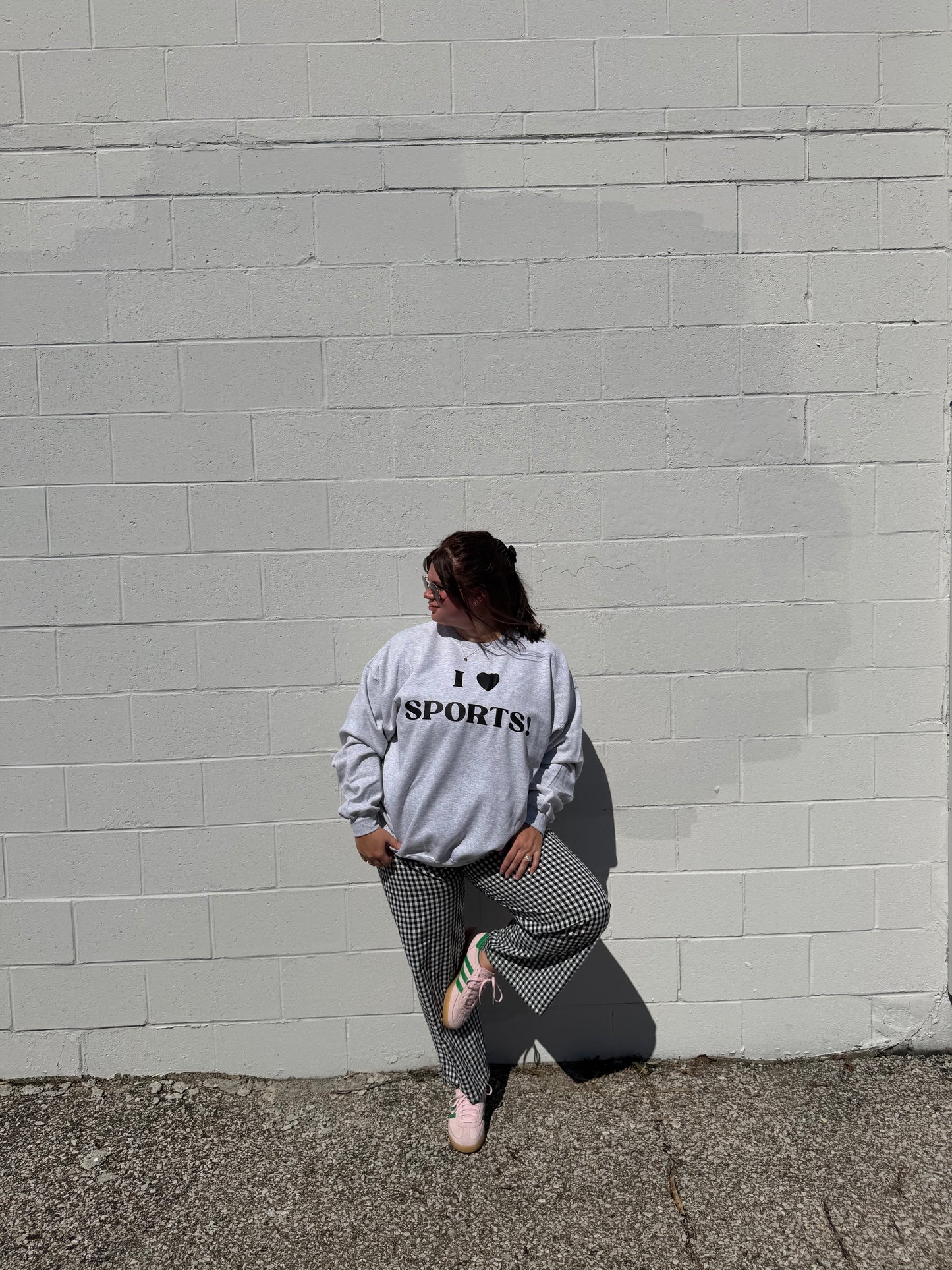 I ♡ SPORTS CREWNECK