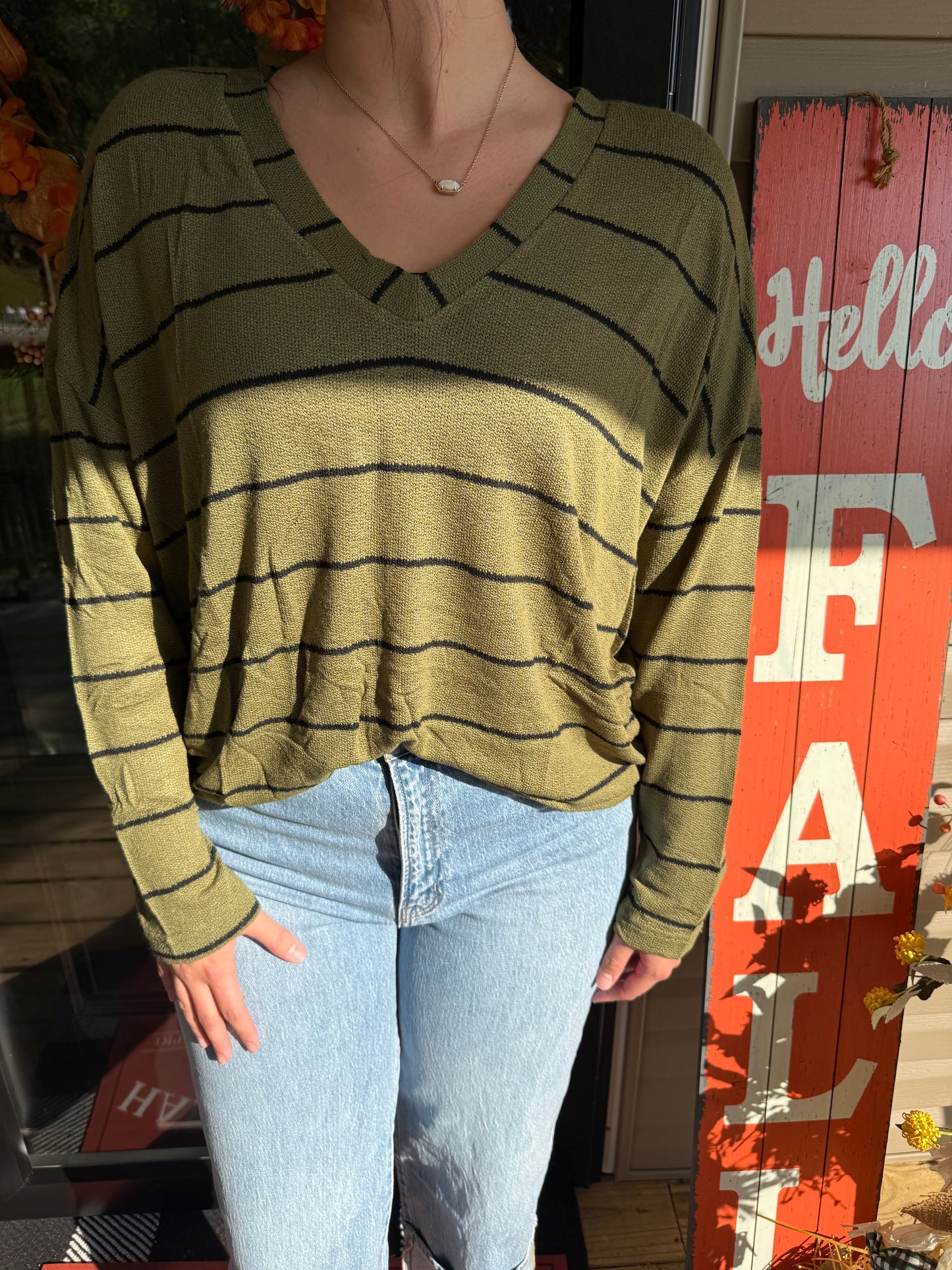 Juniper Striped Top
