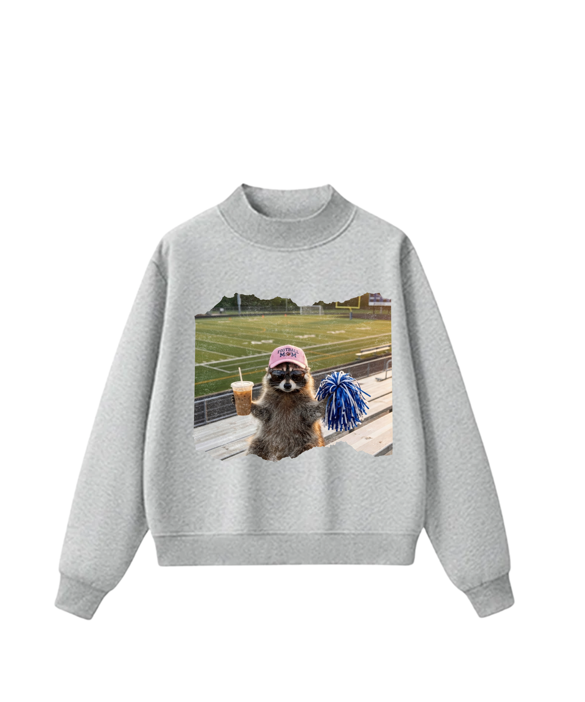 SIDELINE BEHAVIOR mock neck