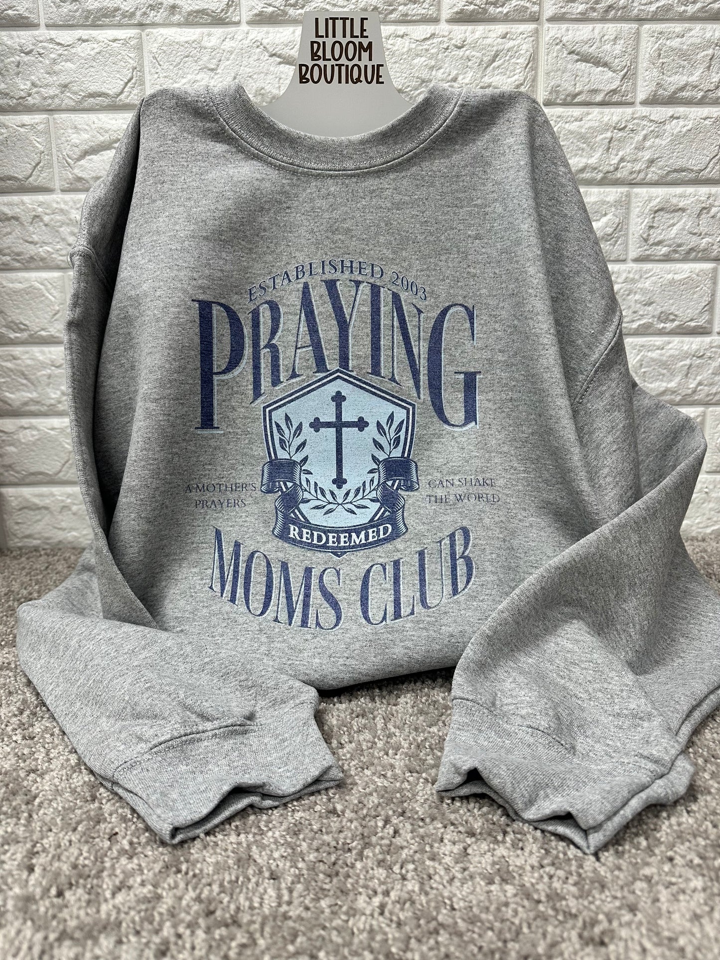 Praying Mom’s Club Graphic Crewneck