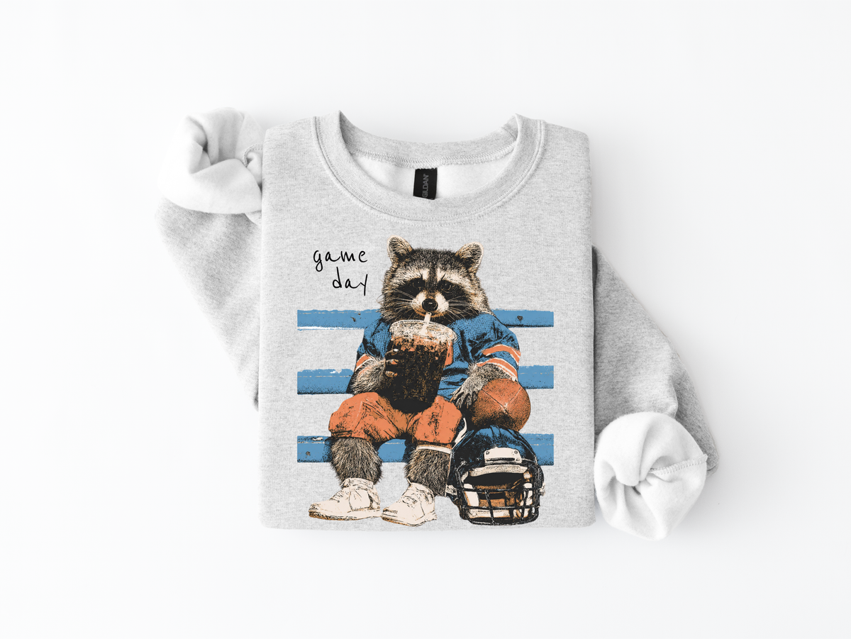 GAMEDAY BANDIT graphic crewneck