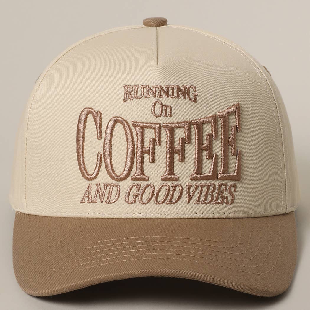 Running On Coffee Trucker Hat