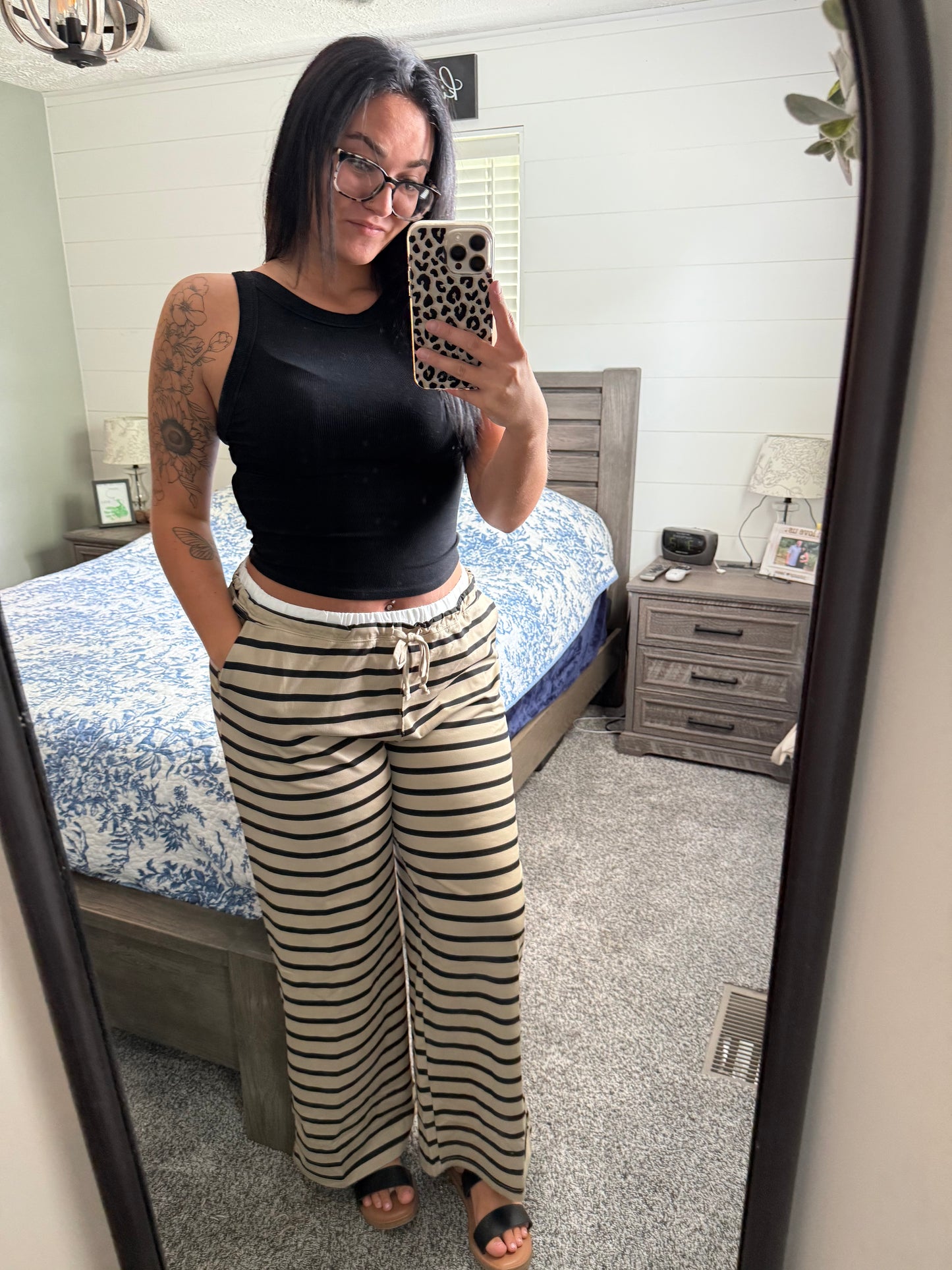 Striped Lounge Pants