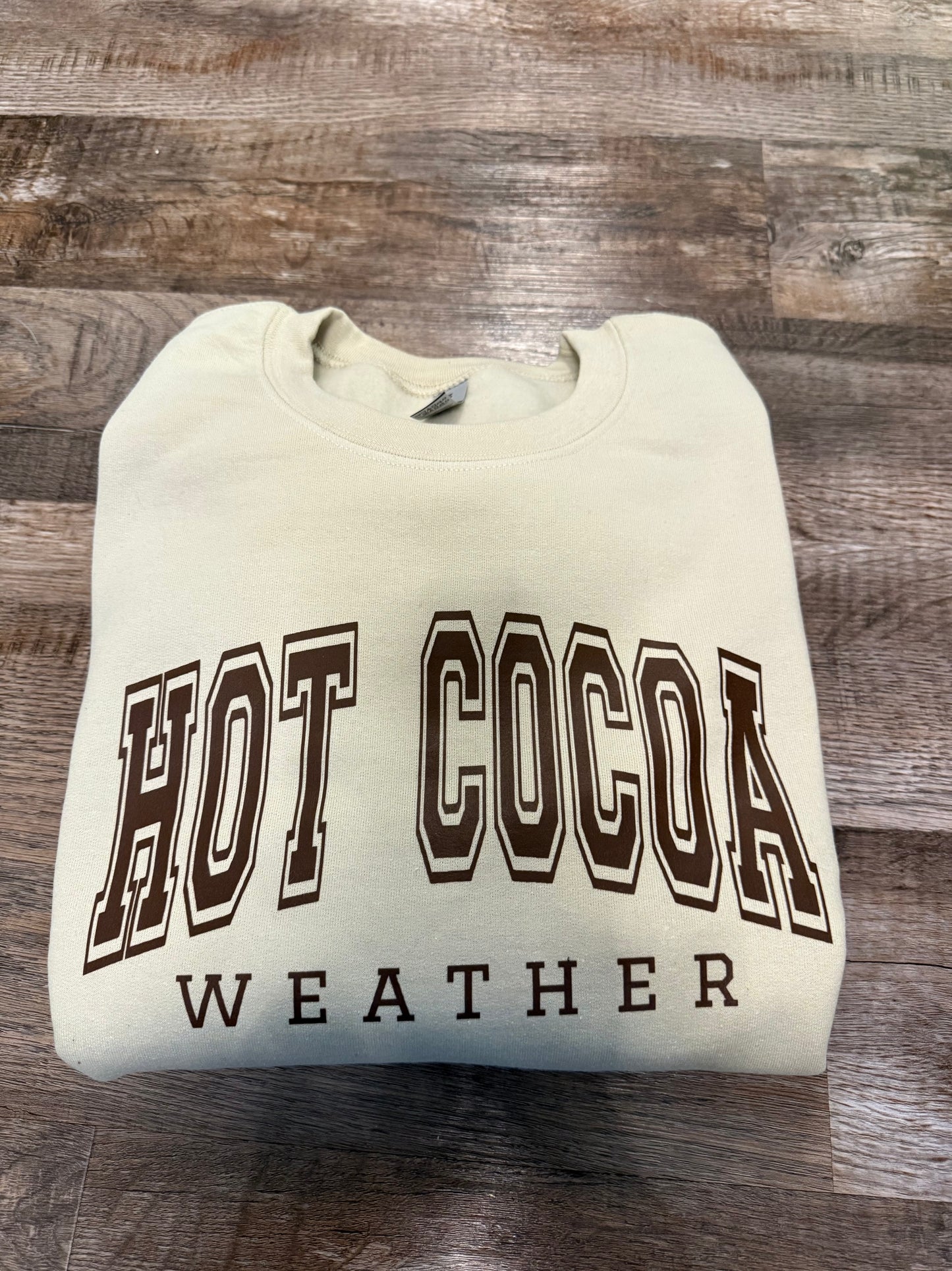 Hot cocoa crewneck