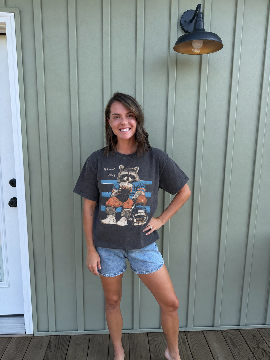GAMEDAY BANDIT graphic tee