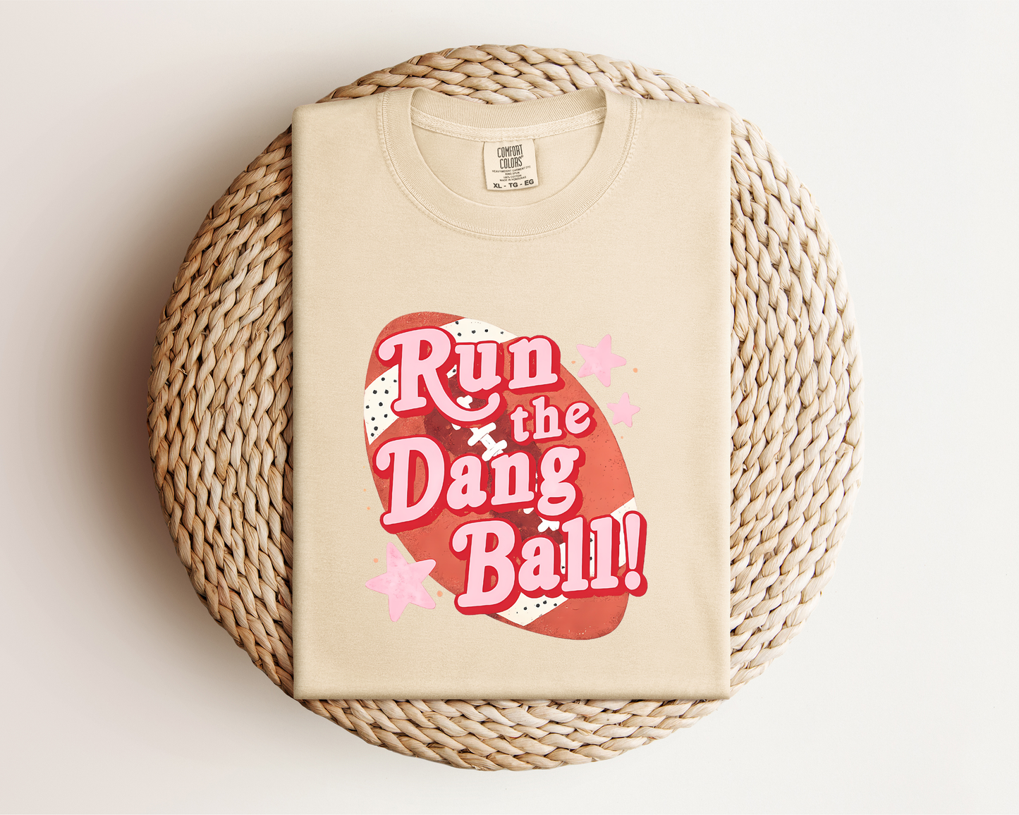 run the dang ball graphic tee
