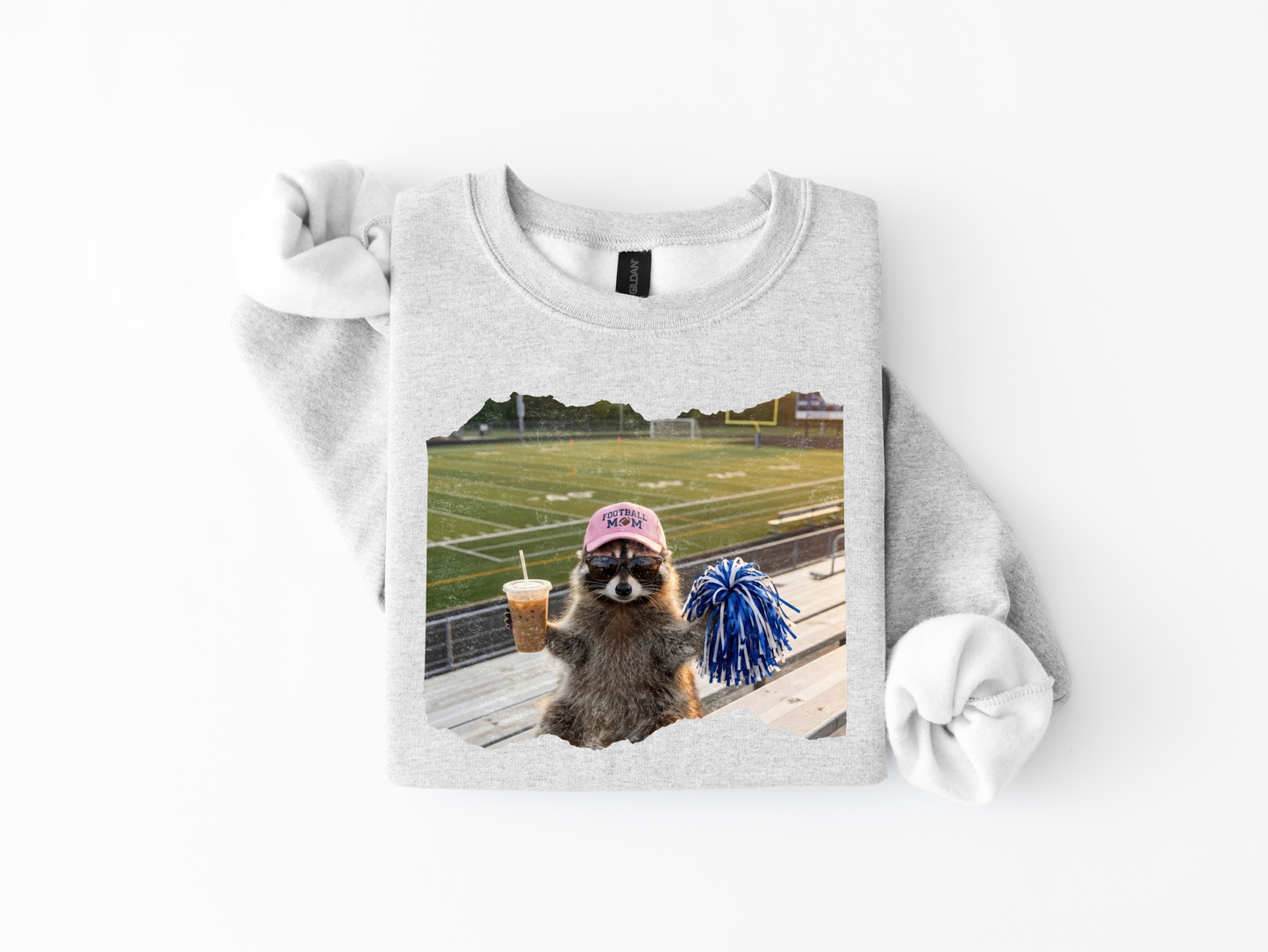 SIDELINE BEHAVIOR graphic crewneck