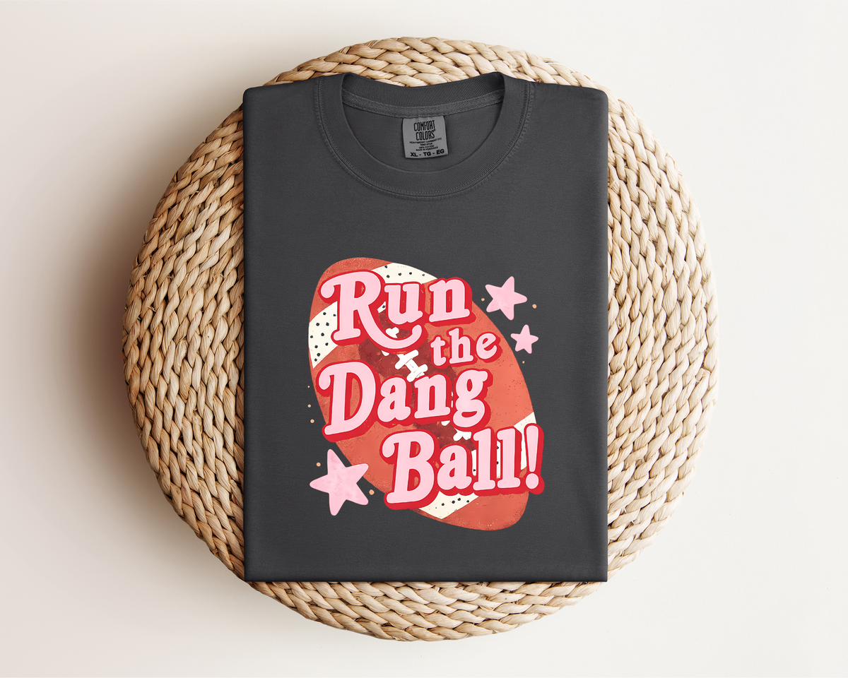 run the dang ball graphic tee