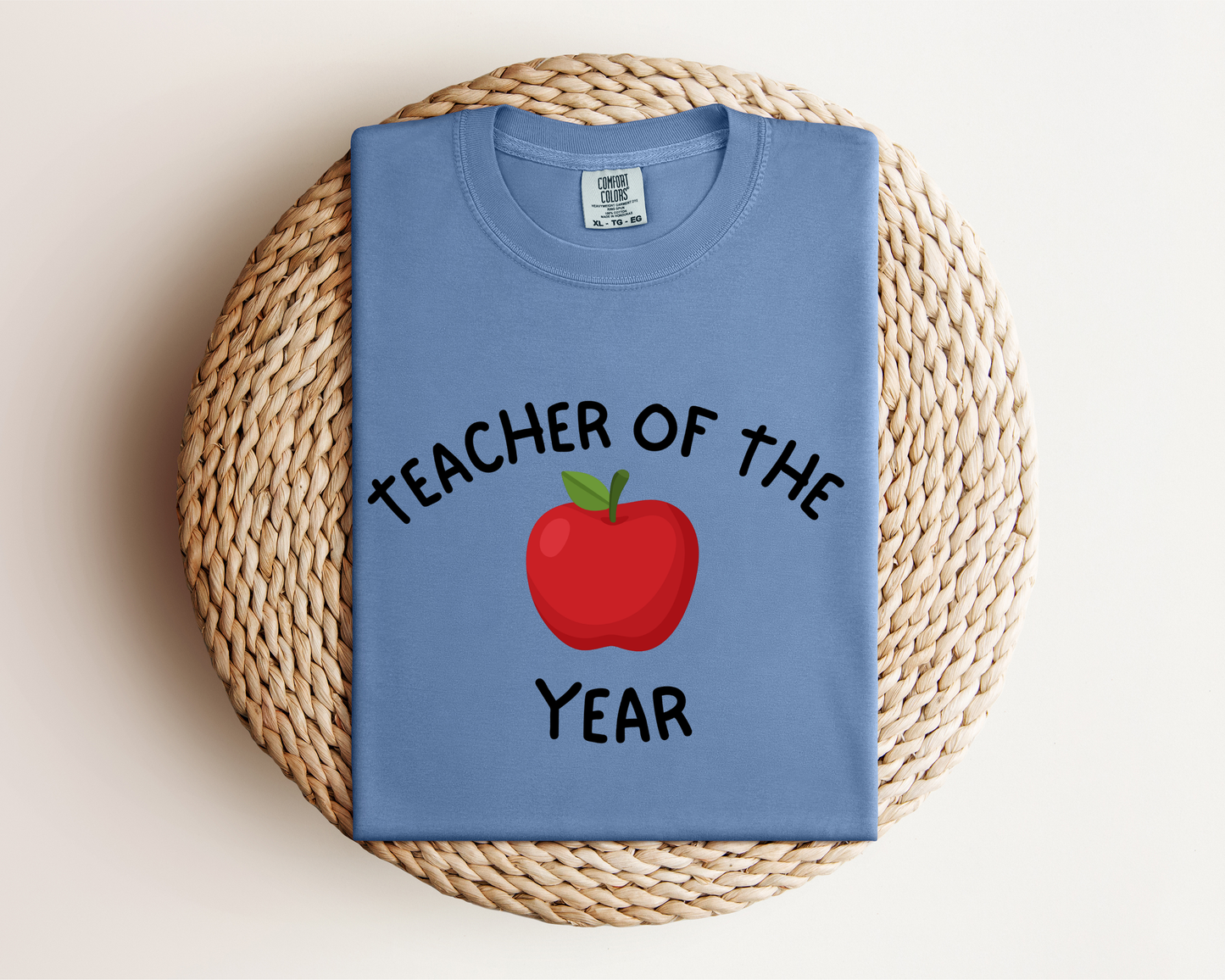 teacher of the year graphic tee
