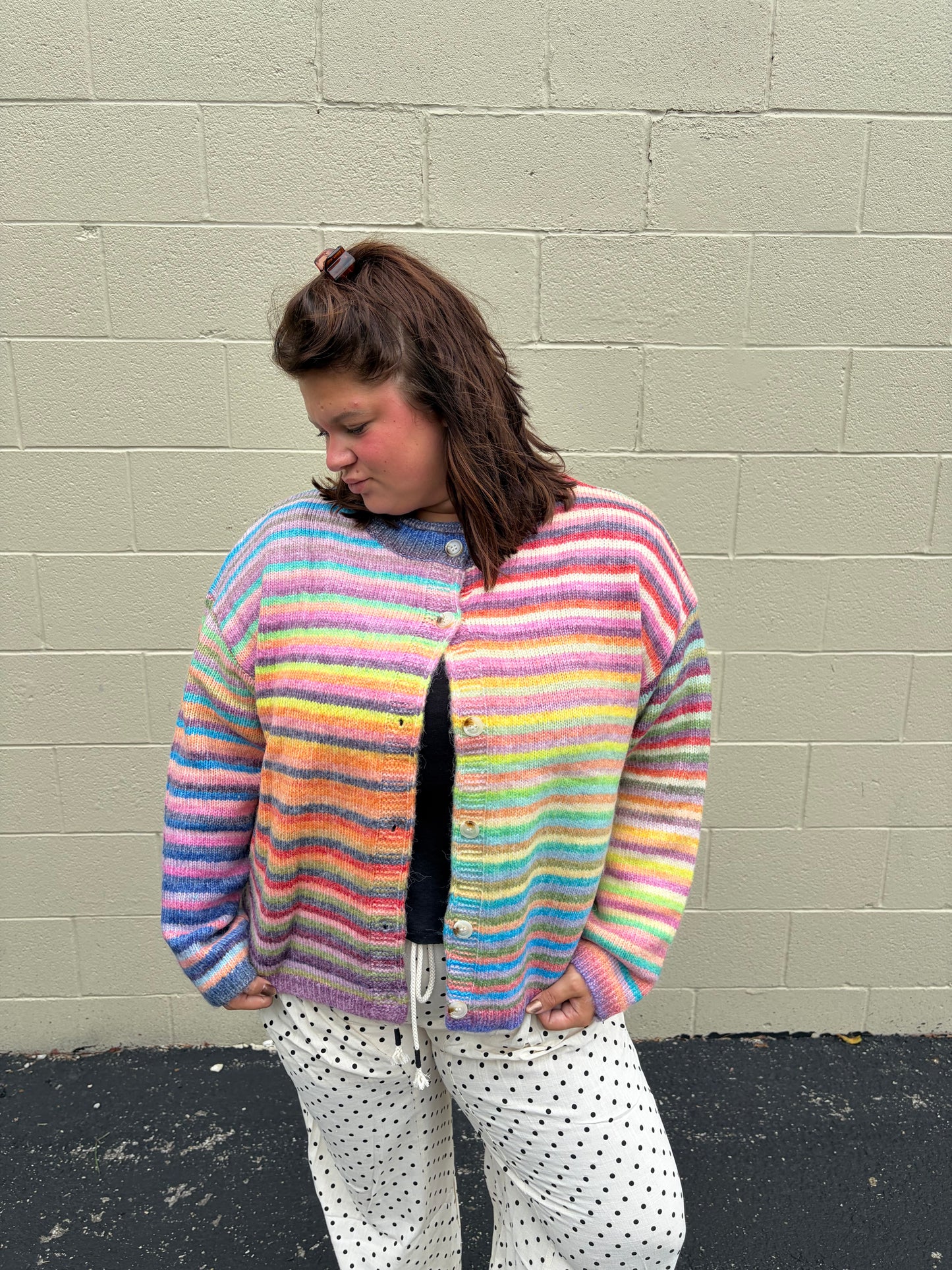 cRaYoN bOx cardigan