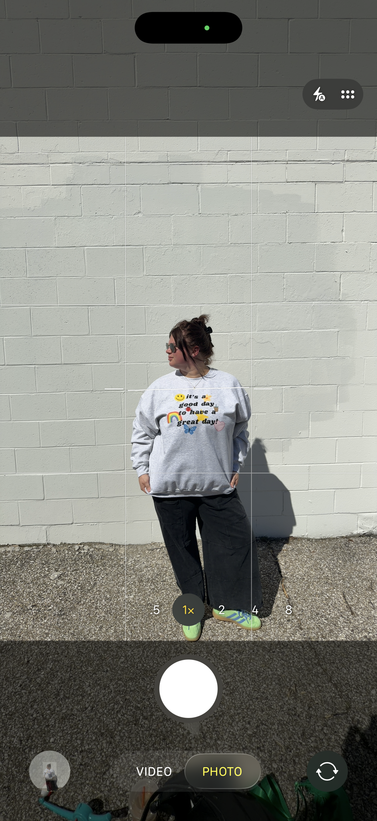 it's a good day to have a great day crewneck