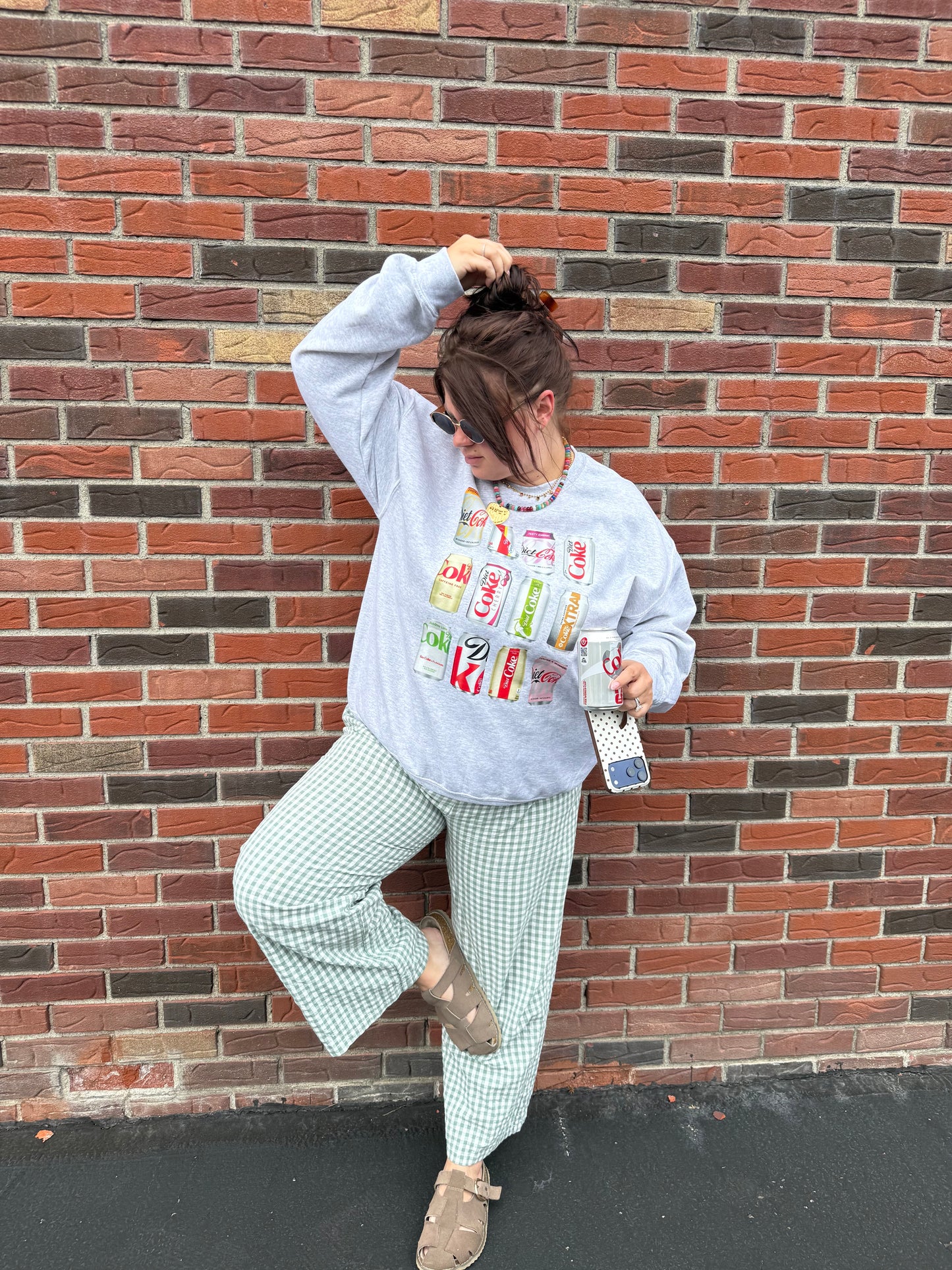 Diet Coke graphic crewneck