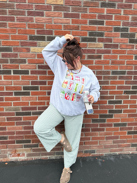 Diet Coke graphic crewneck