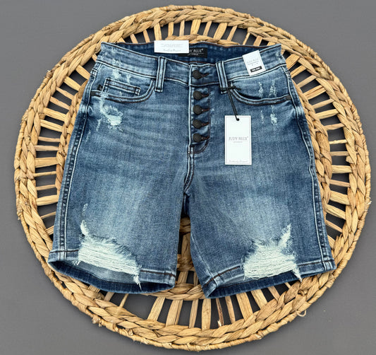 Judy Blue Mid Length Shorts