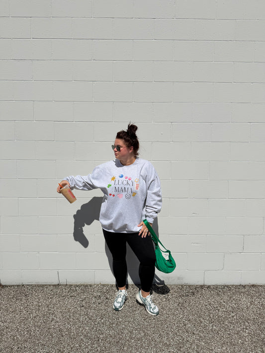 LUCKY MAMA CREWNECK