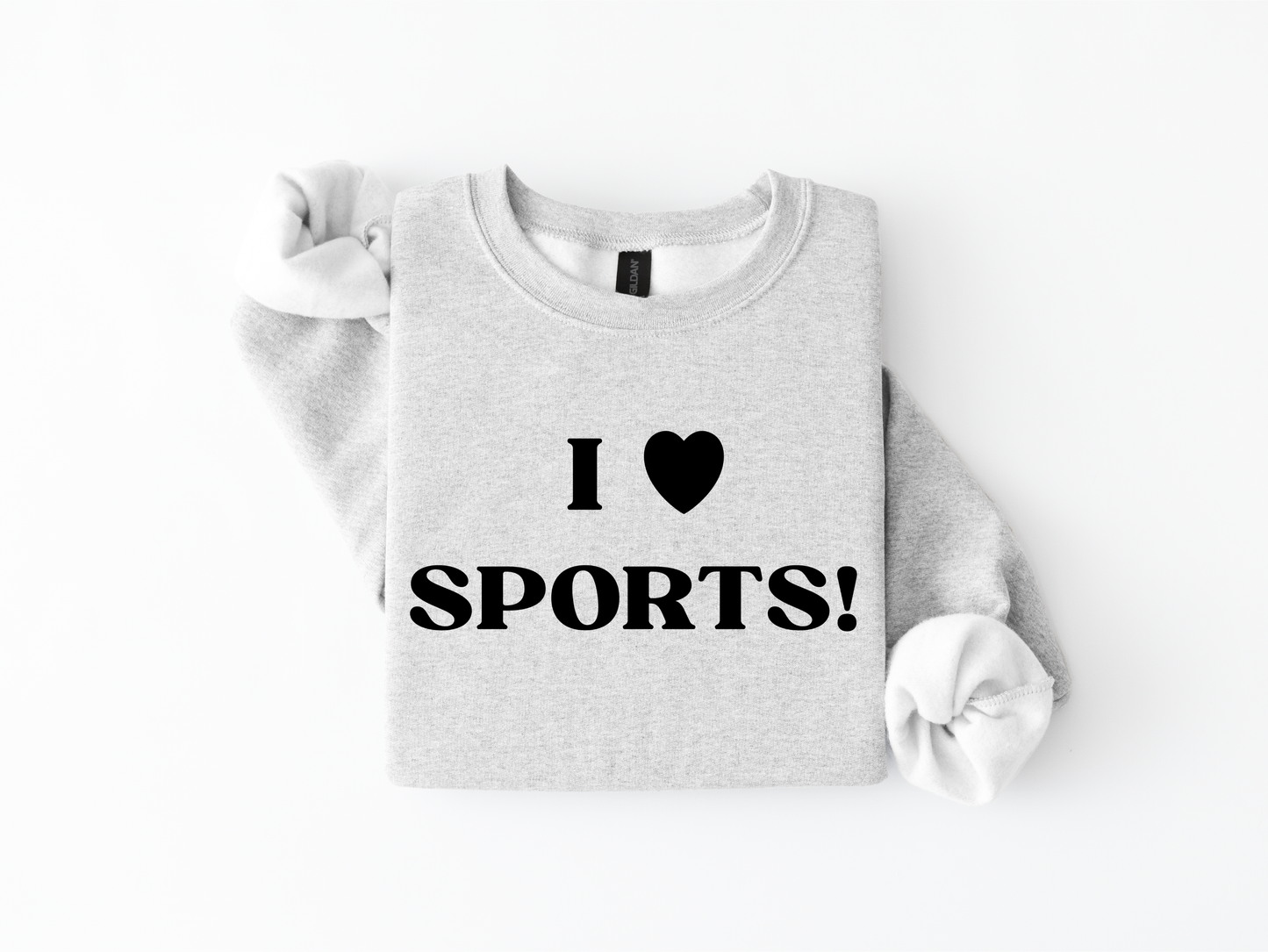 I ♡ SPORTS CREWNECK