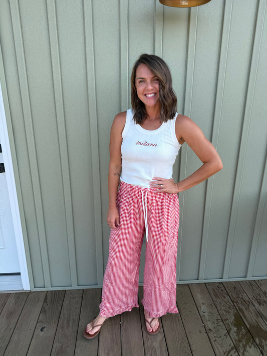 Varsity Checkered pants