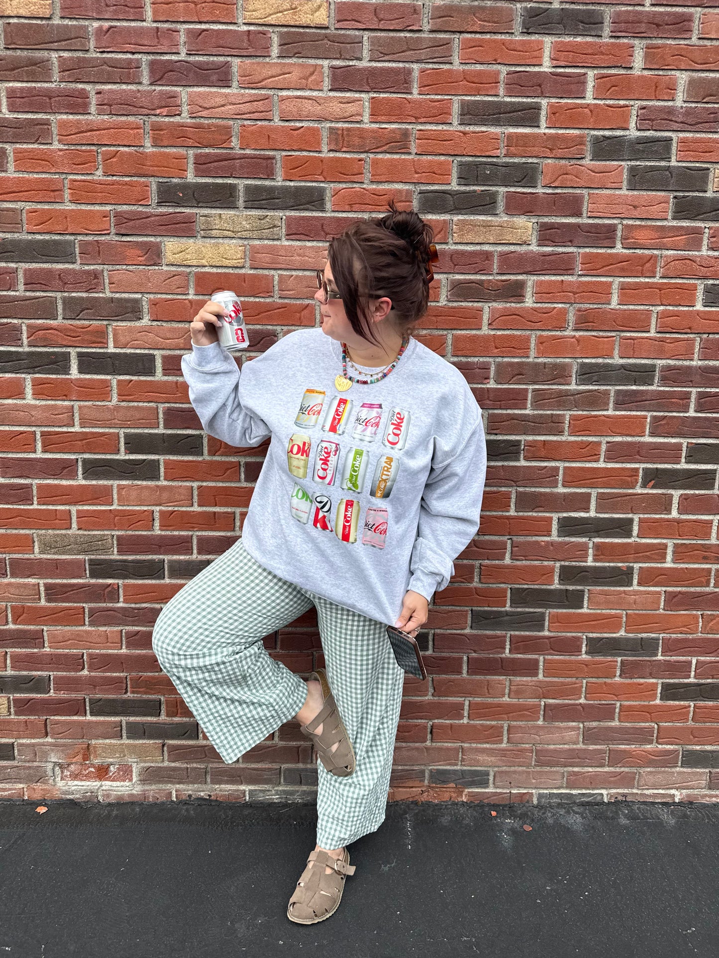 Diet Coke graphic crewneck