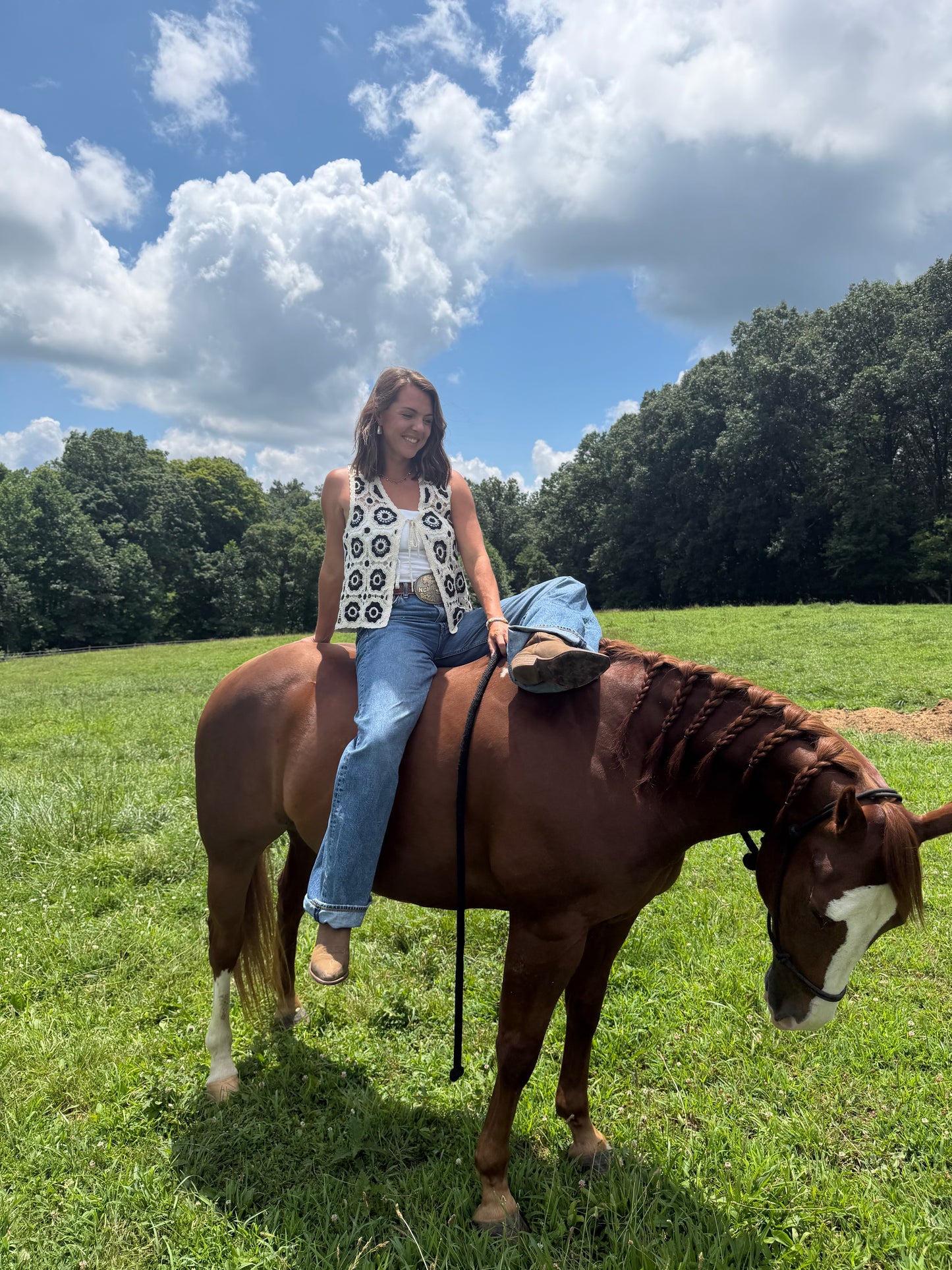 Cowgirl Crochet Tank