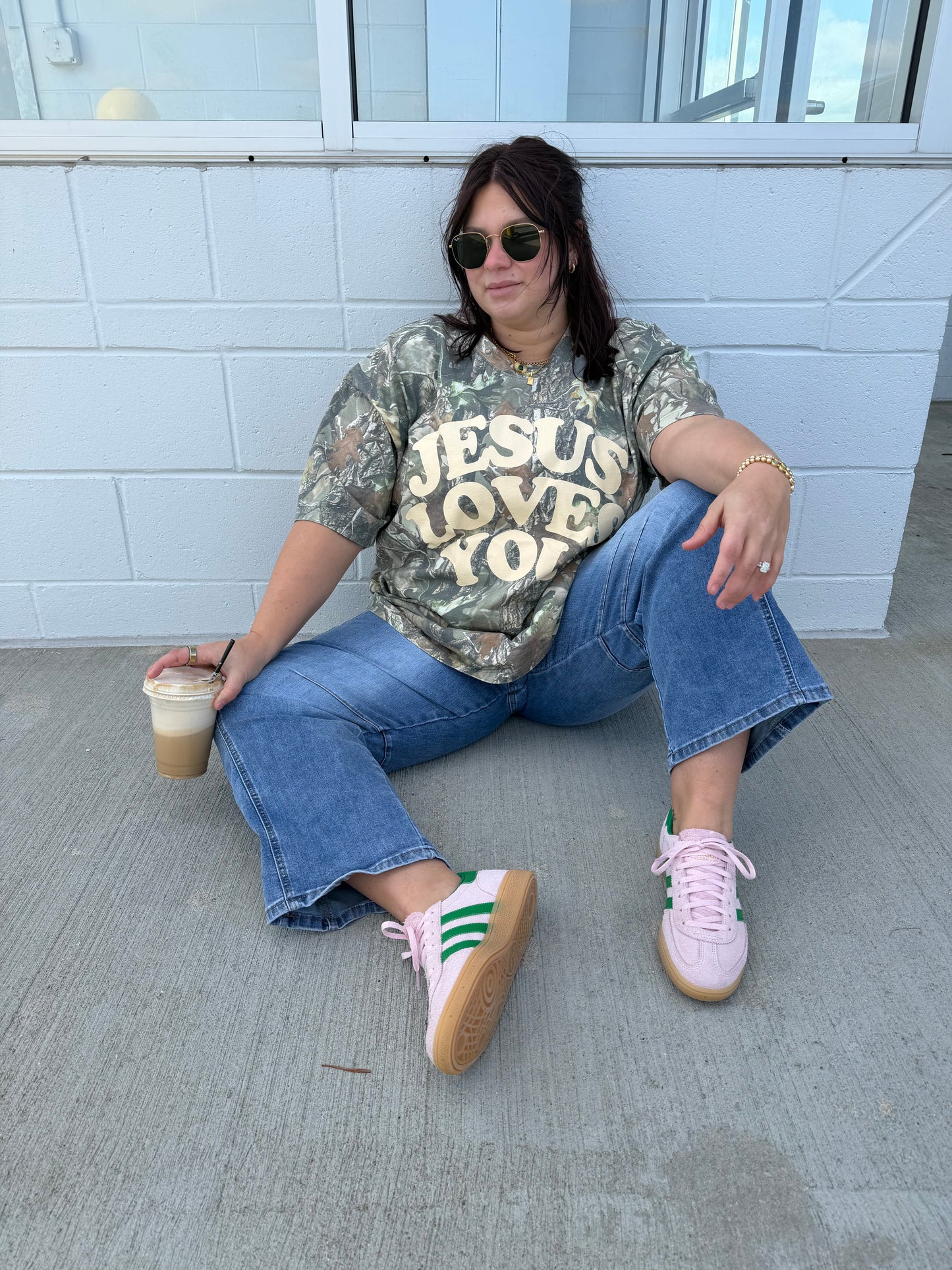 JESUS LOVES YOU graphic tee