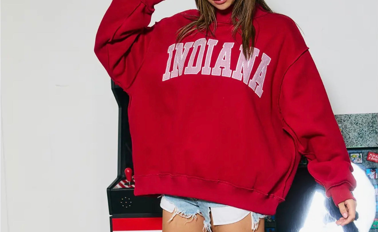 PRE-ORDER ~ Indiana Mock Neck