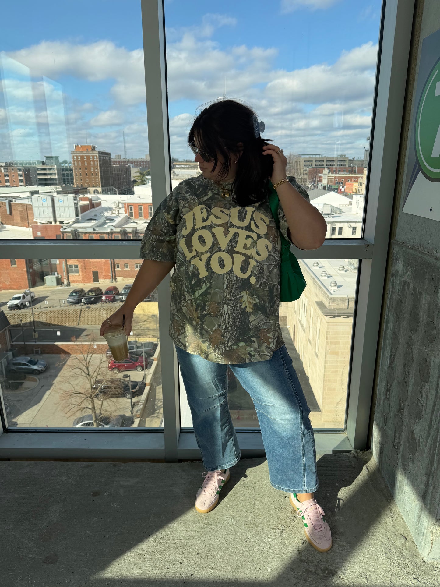 JESUS LOVES YOU graphic tee