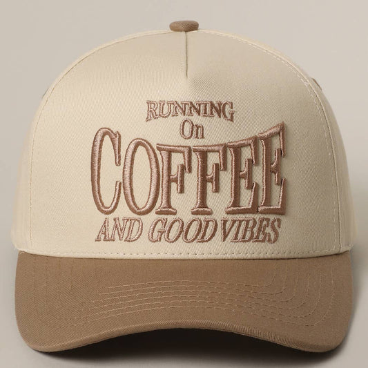 Running On Coffee Trucker Hat