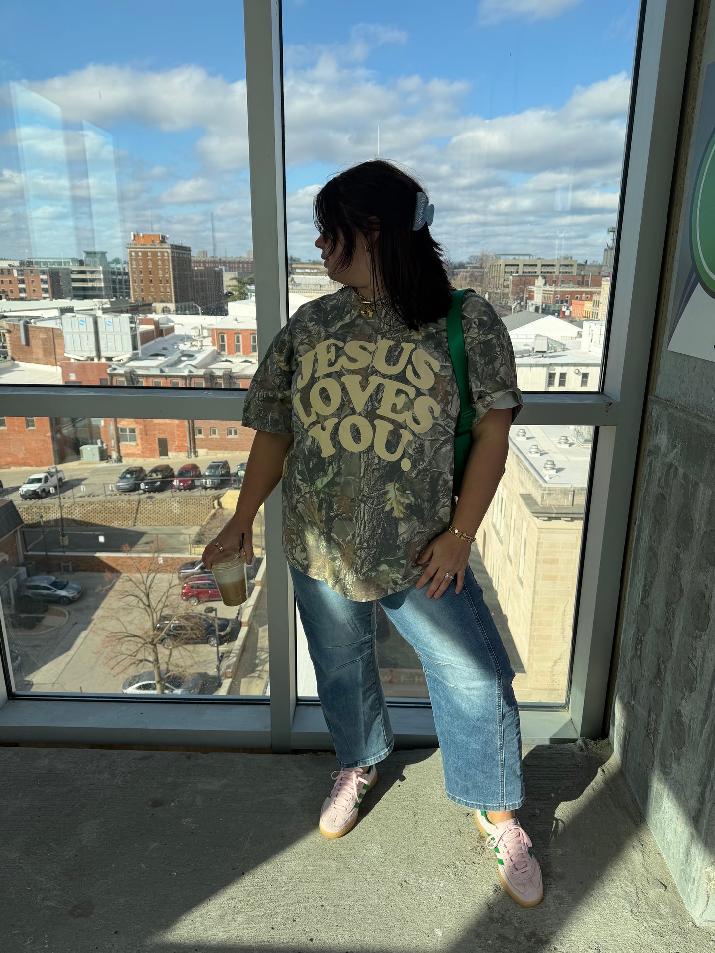 JESUS LOVES YOU graphic tee