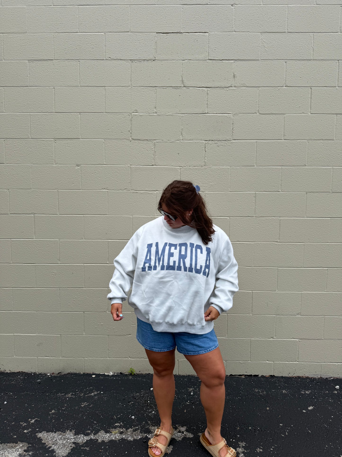 USA reversible Mock Neck