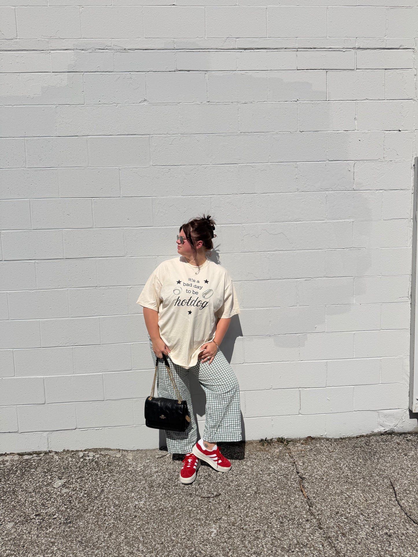 it's a bad day to be a hotdog graphic tee