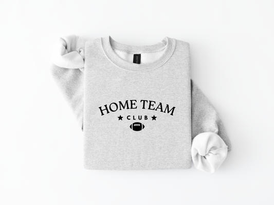 HOME TEAM CLUB graphic crewneck