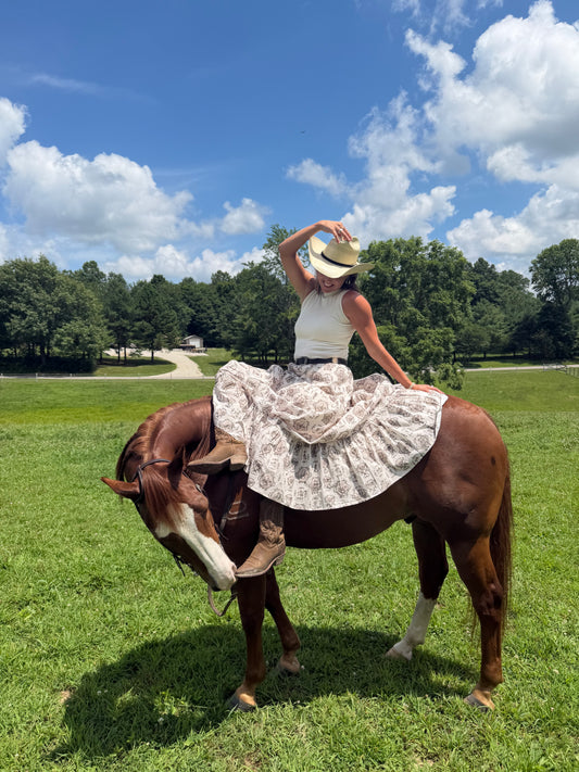 Dusty Cowboys Skirt