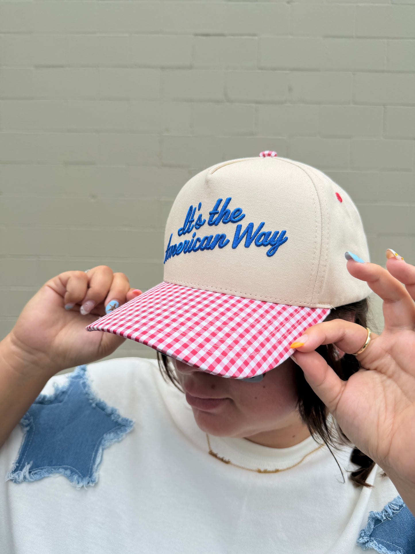 IT'S THE AMERICAN WAY Trucker Hat