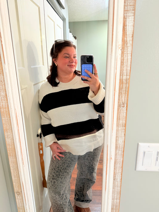 Chunky Stripe Sweater