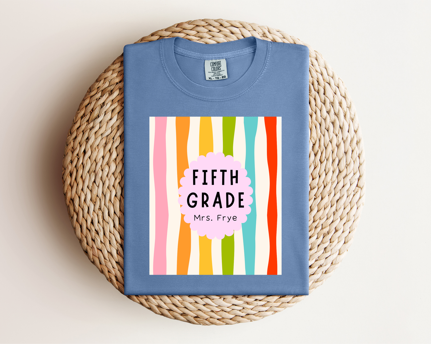 customizable teacher tee