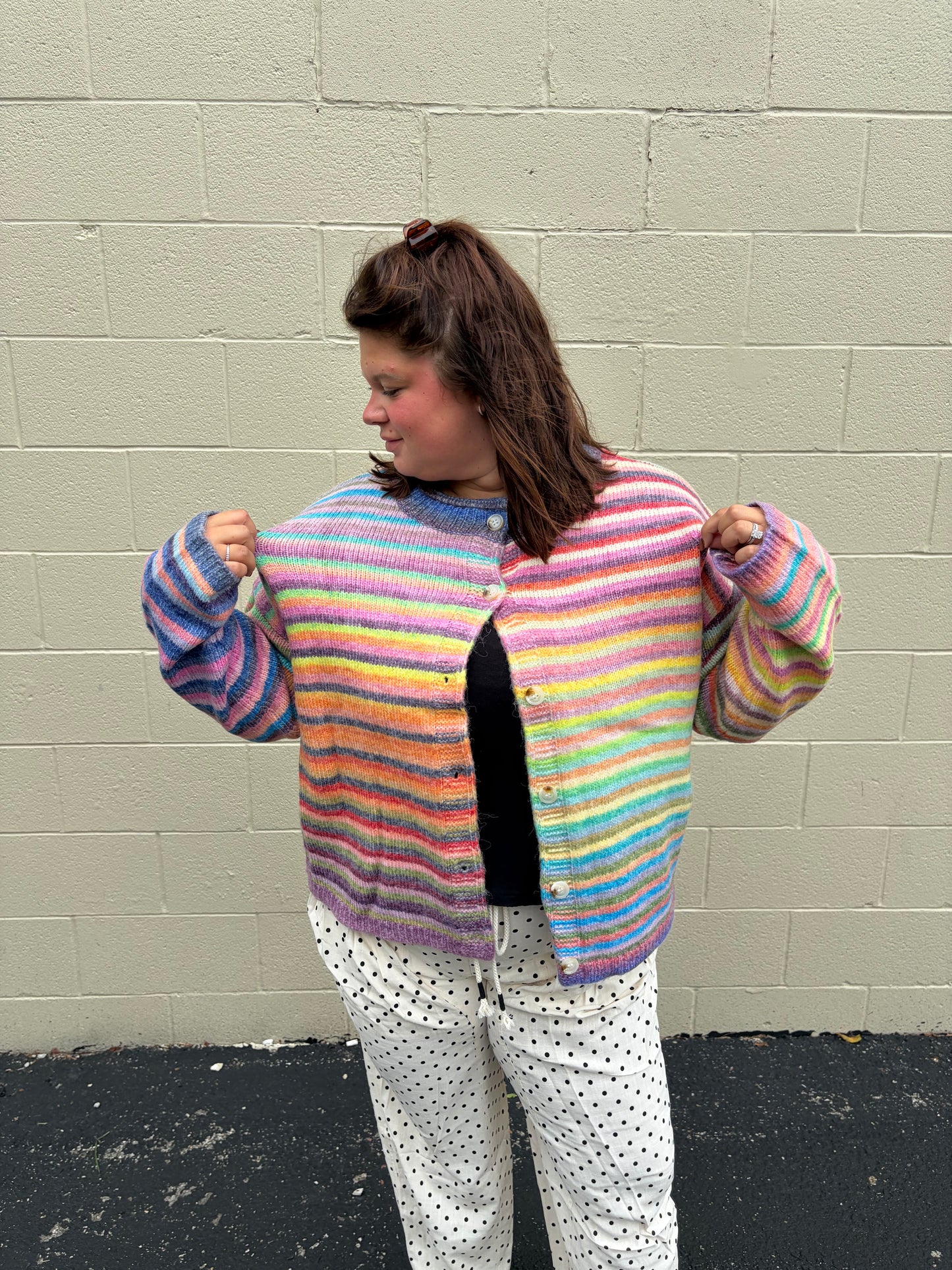 cRaYoN bOx cardigan