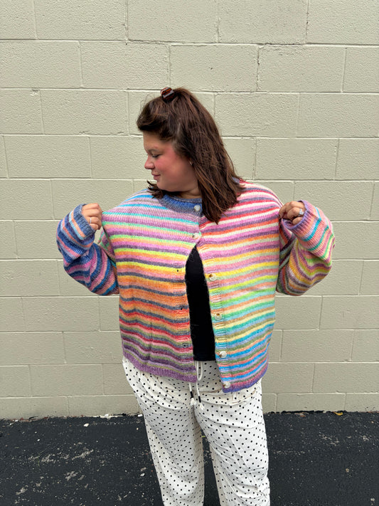cRaYoN bOx cardigan