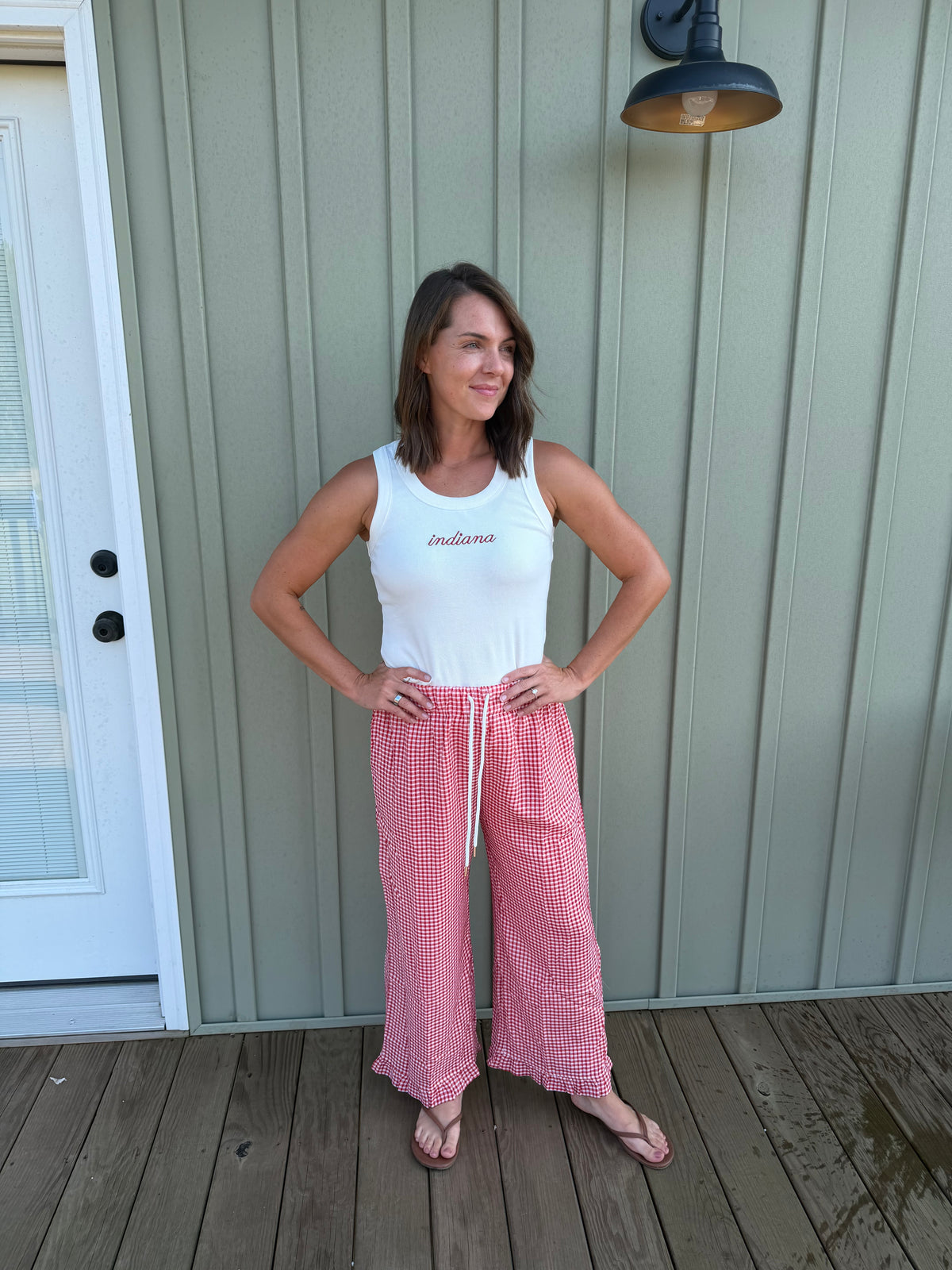 Varsity Checkered pants