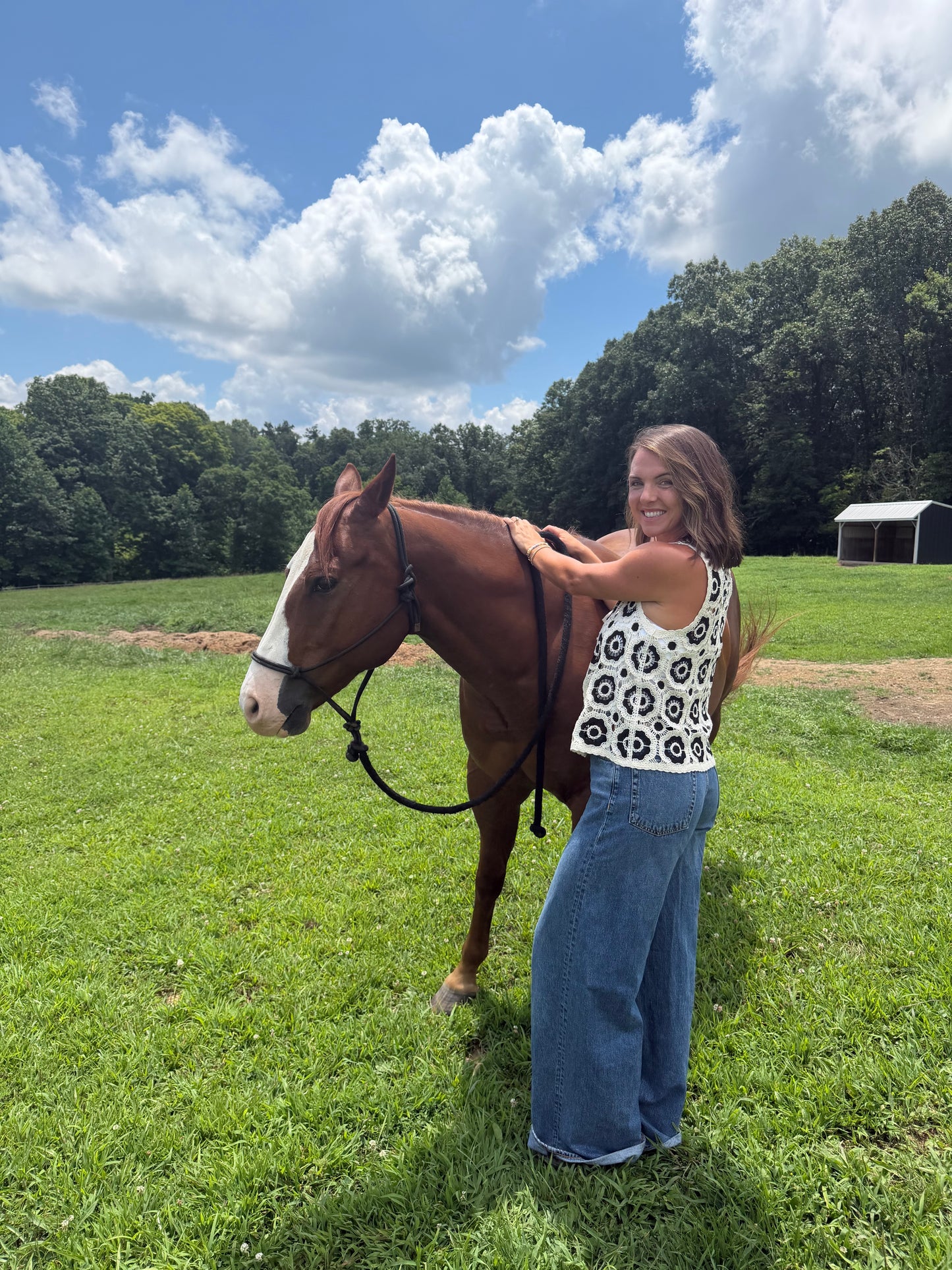 Cowgirl Crochet Tank