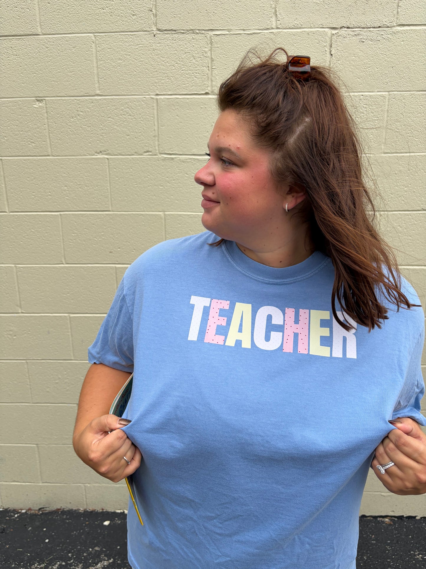 TEACHER graphic tee