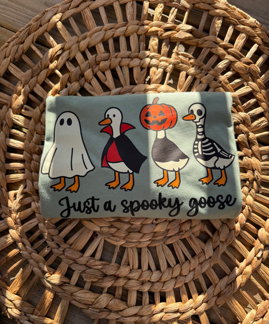 Just A Spooky Goose Graphic Tee