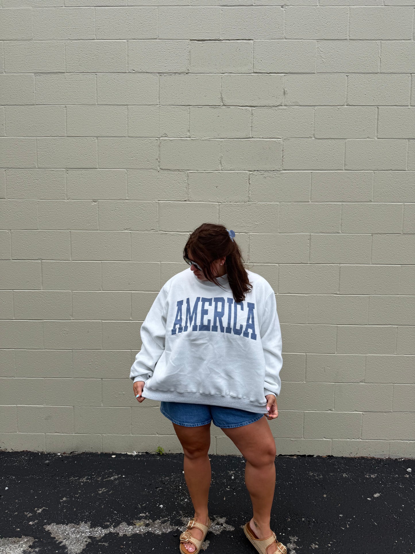 USA reversible Mock Neck